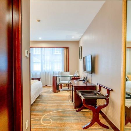 Yantai Meiya International Aparthotel Exterior foto