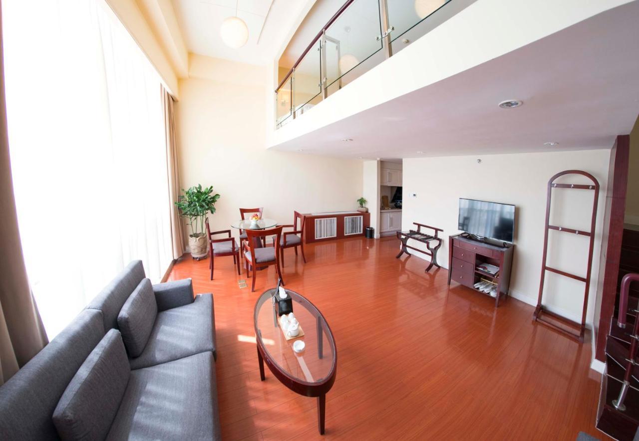 Yantai Meiya International Aparthotel Exterior foto